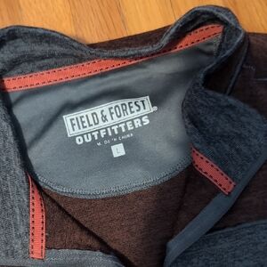 Field & Forest Outfitters Gray and Brown Jacket